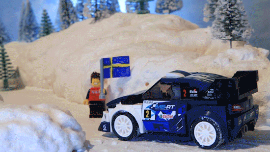 A világbajnok M-Sport Ford Fiesta WRC rallyautó a LEGO® Speed Champions exkluzív kínálatában