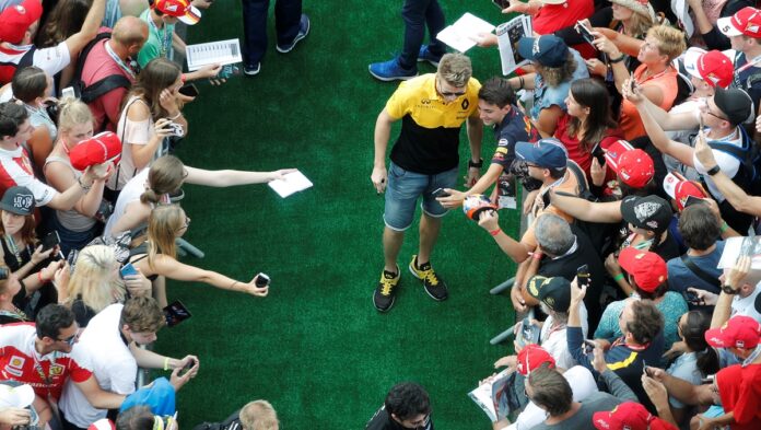 Nico Hülkenberg, fans, rajongók, F1 TV