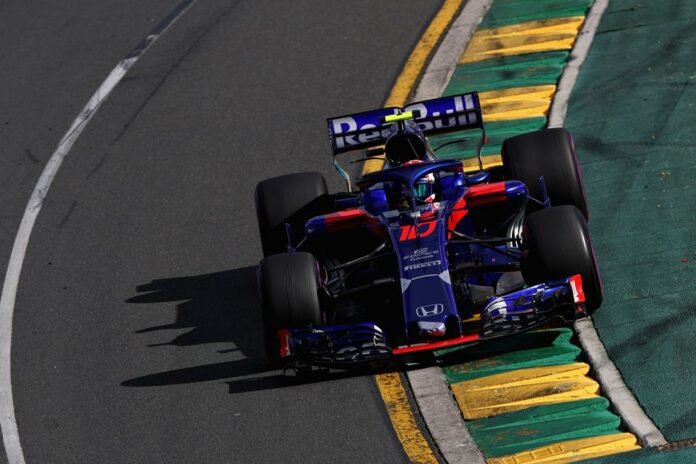 Gasly, Toro Rosso, Melbourne
