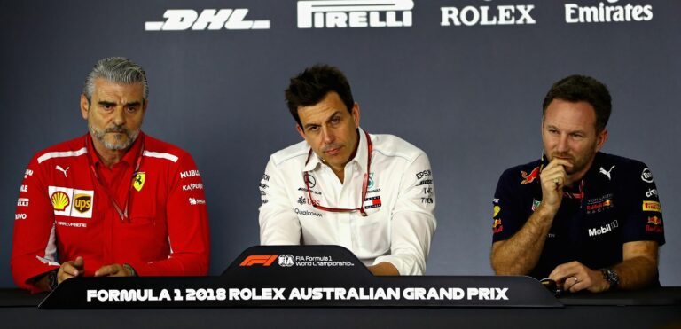 Arrivabene, Wolff, Horner