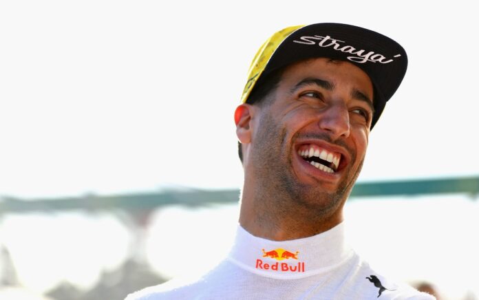Daniel Ricciardo, fürdőgatya
