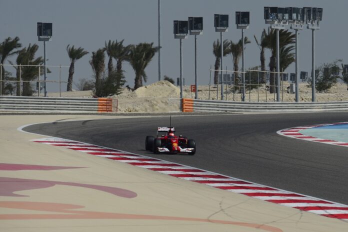 Bahrein szezon előtti teszt