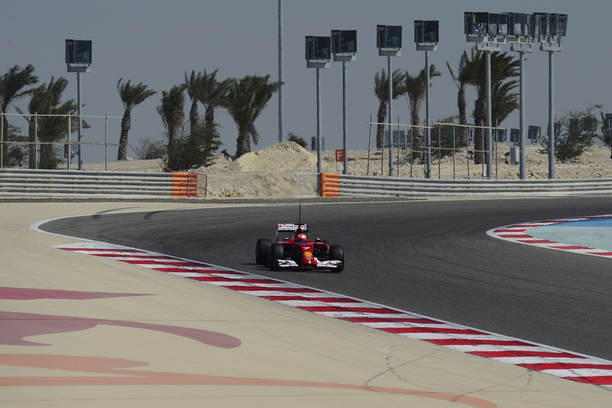 Bahrein szezon előtti teszt