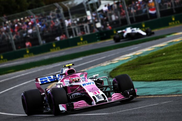 Ocon, Force India, Melbourne