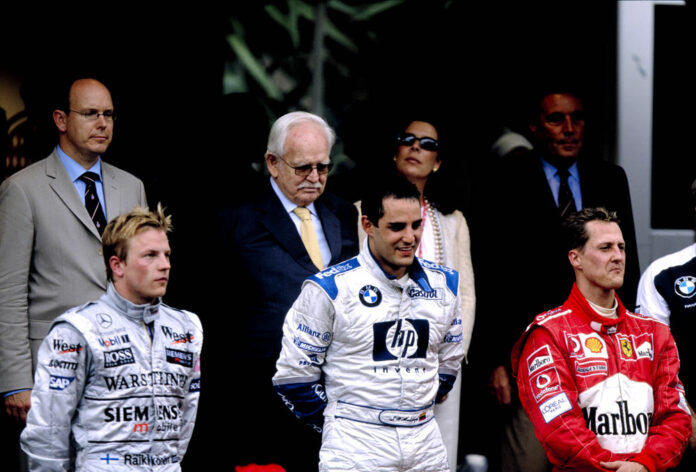 albert herceg, monaco, juan pablo montoya, kimi räikkönen, michael schumacher