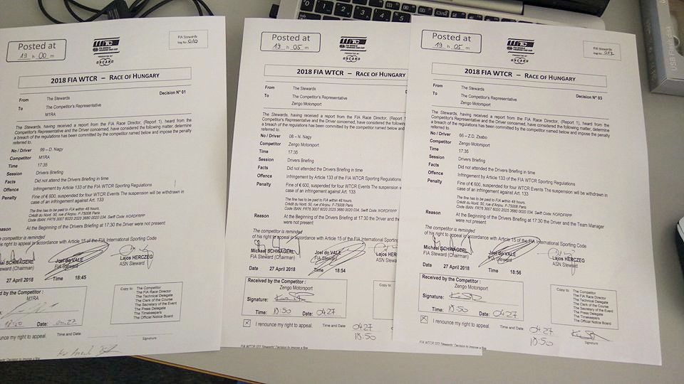 Máris kaptak büntetést a magyarok