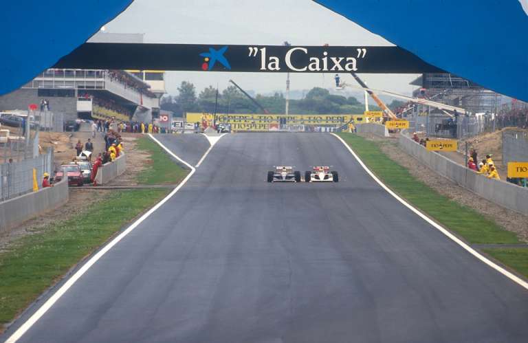 barcelona, spanyol, ayrton senna, nigel mansell