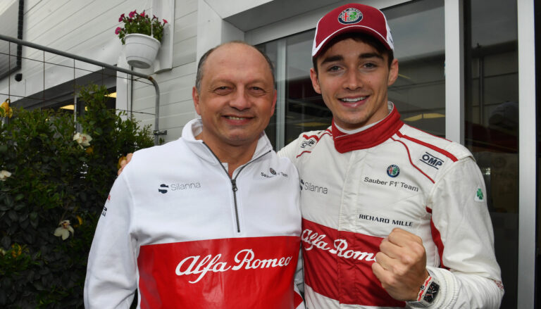 Charles Leclerc, Fred Vasseur