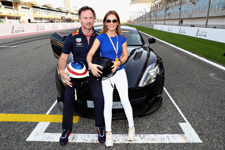 Christian Horner, Geri Horner, Pirelli Hot Laps (2)