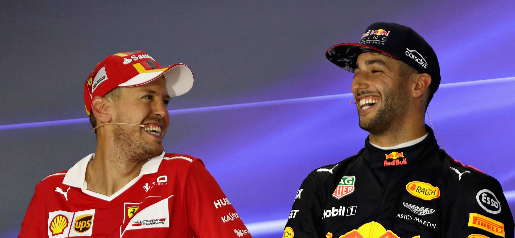 Sebastian Vettel, Daniel Ricciardo