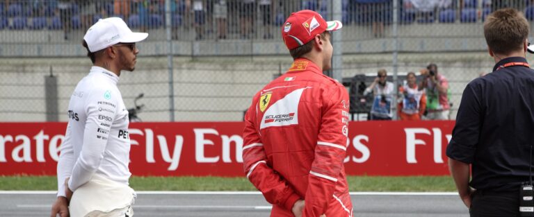 Lewis Hamilton Sebastian Vettel