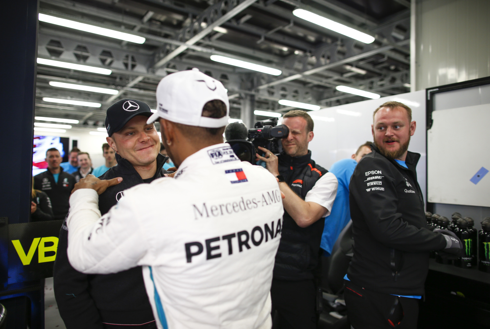 Valtteri Bottas, Lewis Hamilton
