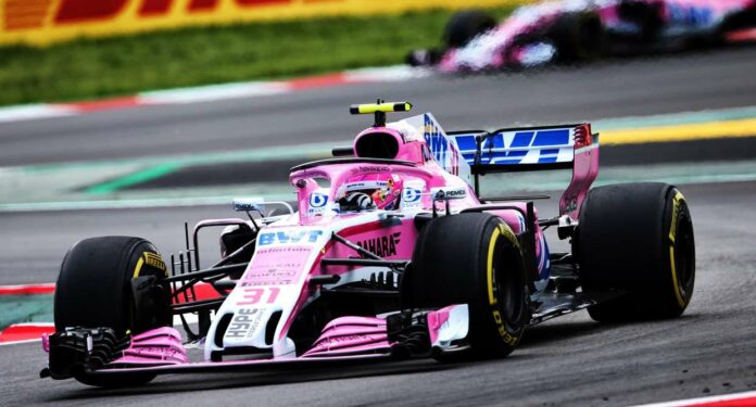 Ocon, Force India, Barcelona