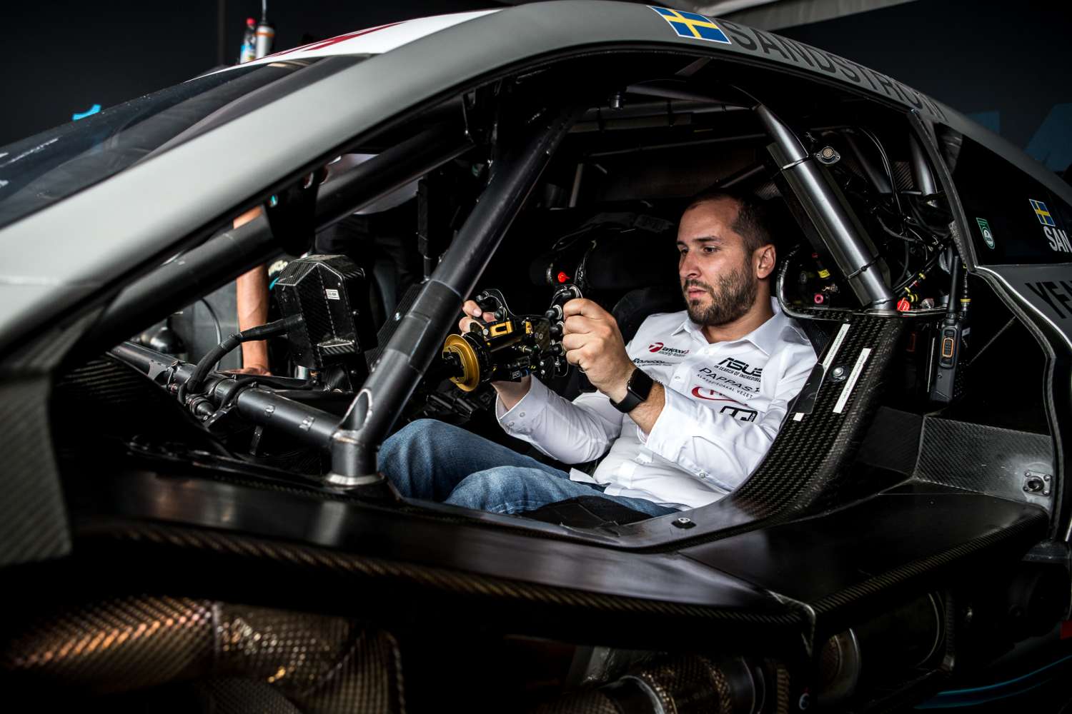 Kiss Norbi DTM-es üléspróbáján jártunk!