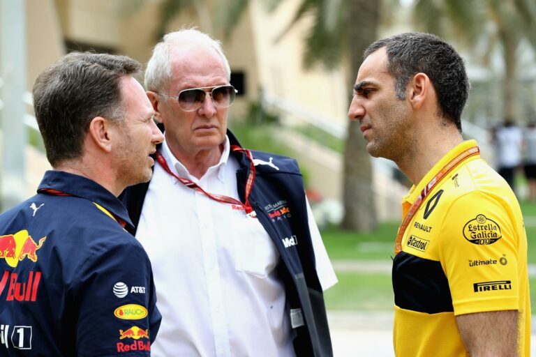 Abiteboul, Renault, Horner, Red Bull, Marko