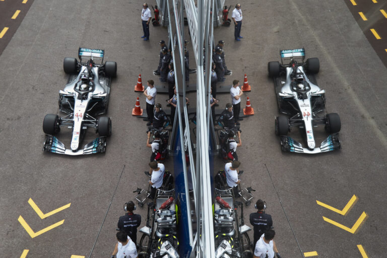 Mercedes, Hamilton, Monaco