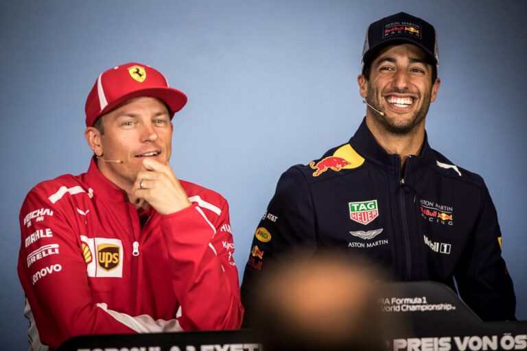 kimi räikkönen, daniel ricciardo