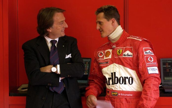 Montezemolo, Schumacher