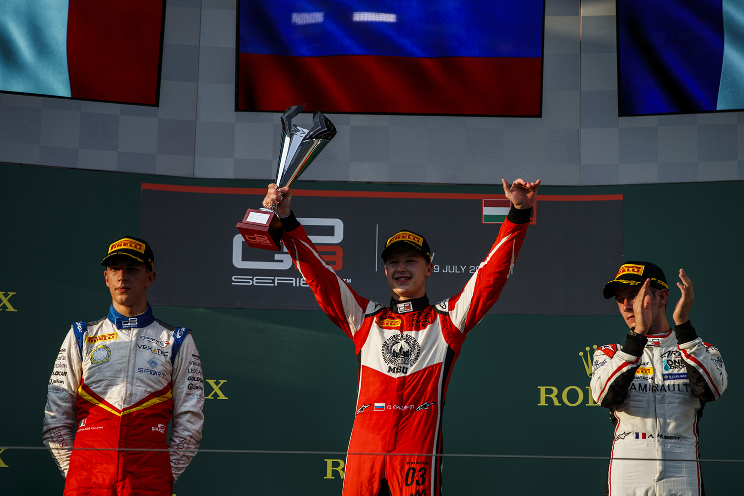 GP3: Mazepin és Boccolacci nyert a Hungaroringen