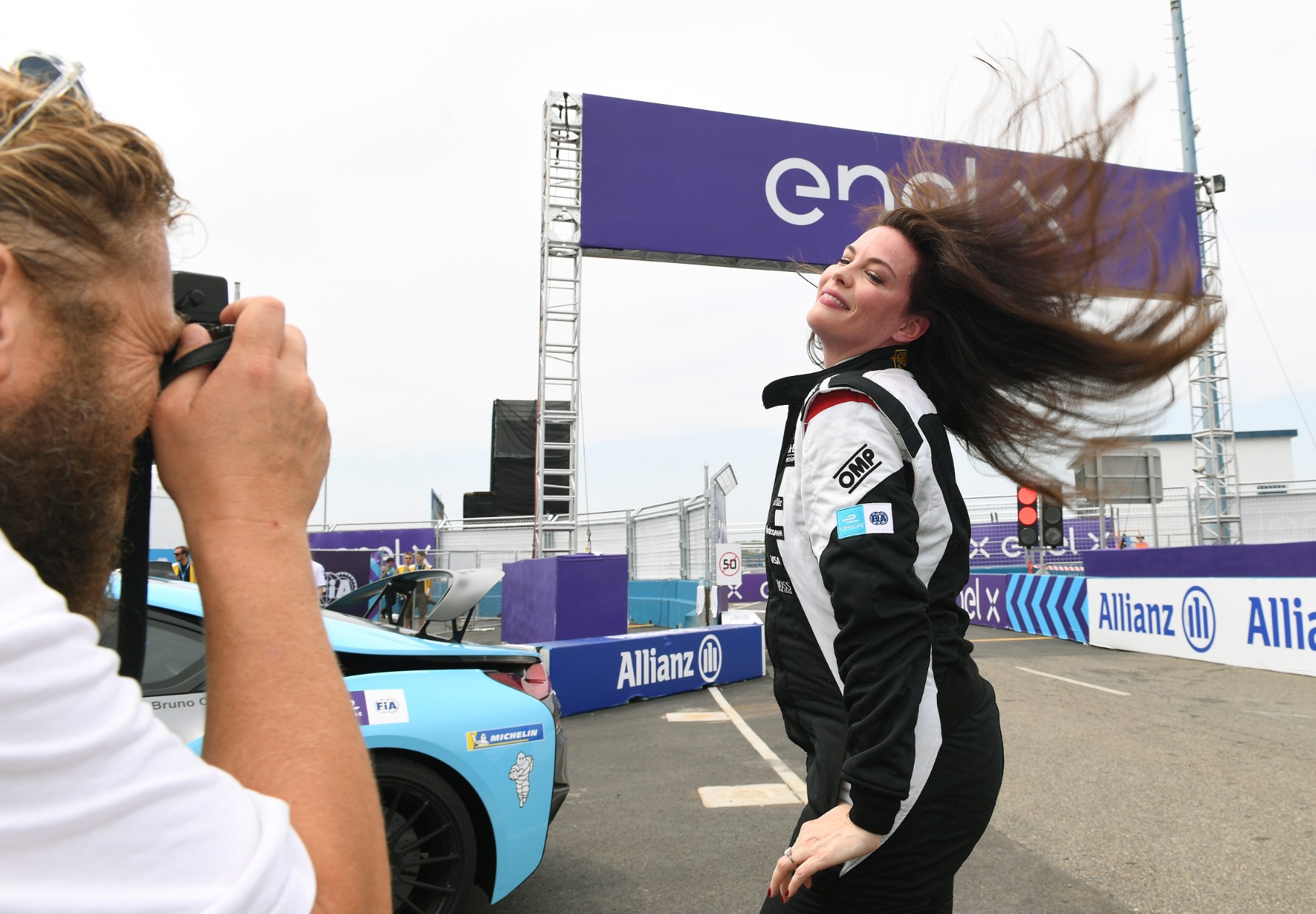 Sztárparádé a Formula E szezonzáróján: Uma Thurman, Liv Tyler és Patrick Dempsey