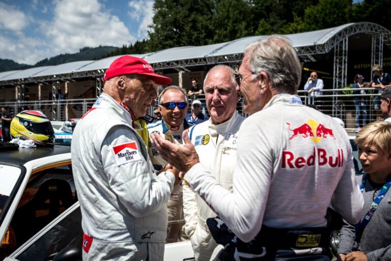 niki lauda, dieter quester, toine hezemans