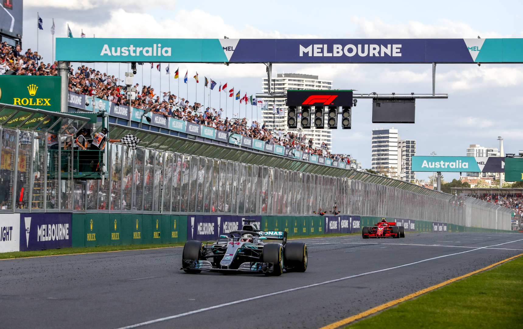 Melbourne, Hamilton, Mercedes