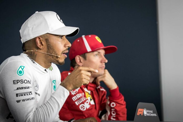 kimi räikkönen, lewis hamilton