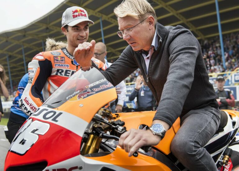 Dani Pedrosa, Mika Häkkinen