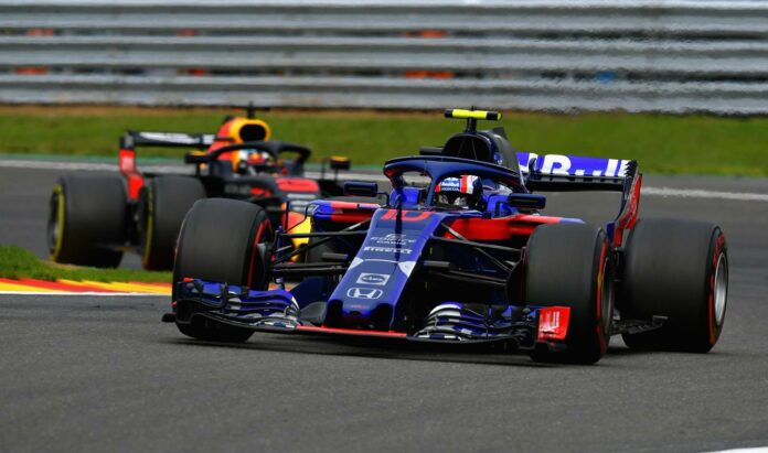 Gasly, Toro Rosso, Spa