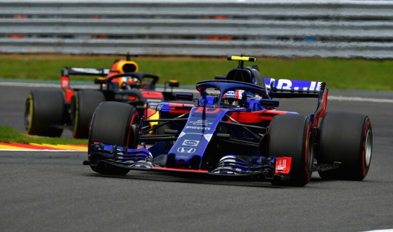 Gasly, Toro Rosso, Spa