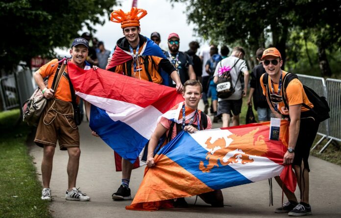 Holland nagydíj, rajongók, verstappen, zandvoort