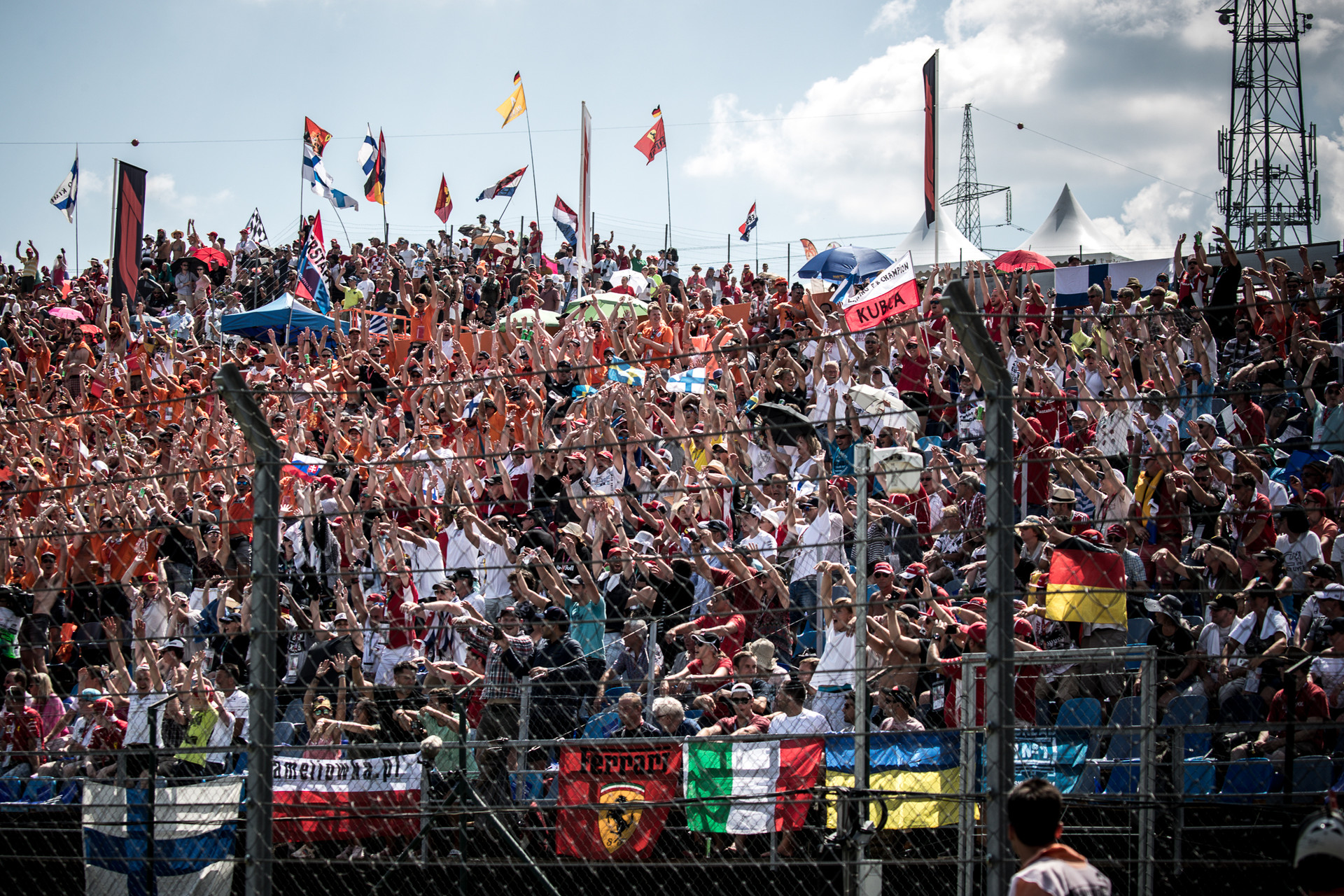 Magyar Nagydíj, fans, rajongók