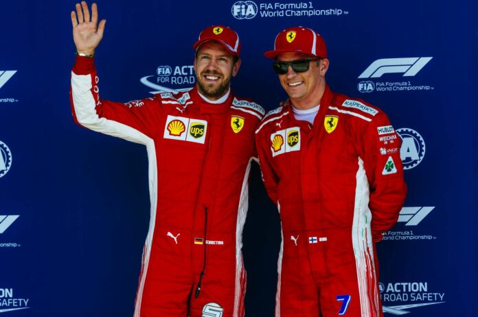 Vettel, Räikkönen