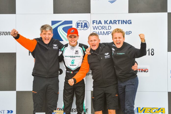 Rosberg gokartcsapata