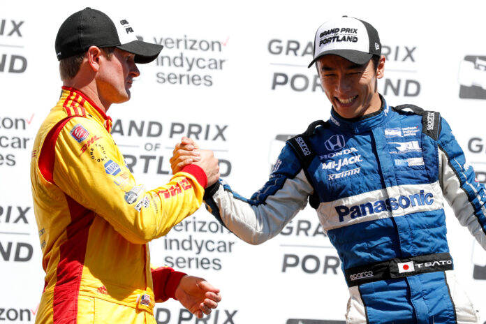Takuma Sato, Ryan Hunter-Reay