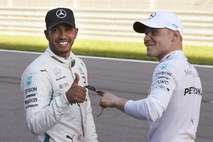 Valtteri Bottas Lewis Hamilton
