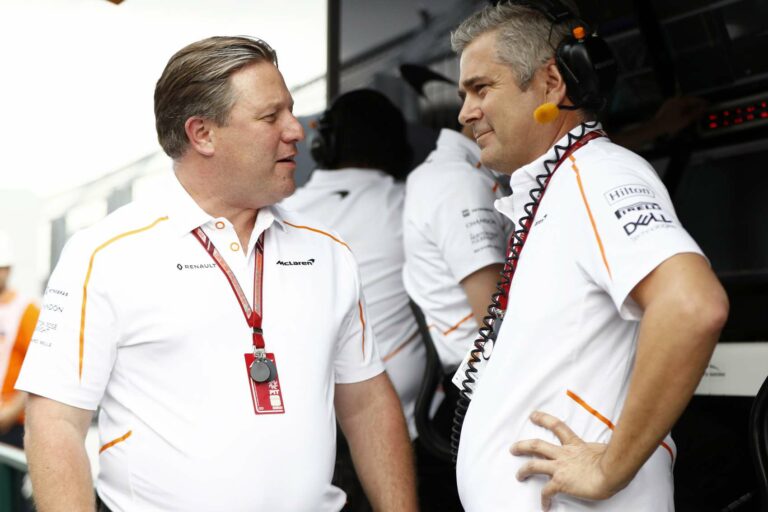 Zak Brown, Gil de Ferran, McLaren
