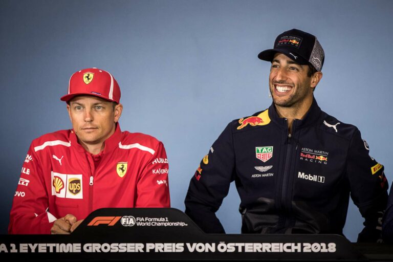 kimi räikkönen daniel ricciardo