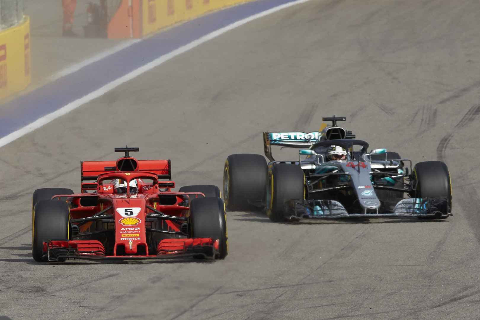 Vettel: Nem láttam hol van Hamilton