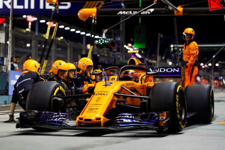 Vandoorne, McLaren, Szingapúr