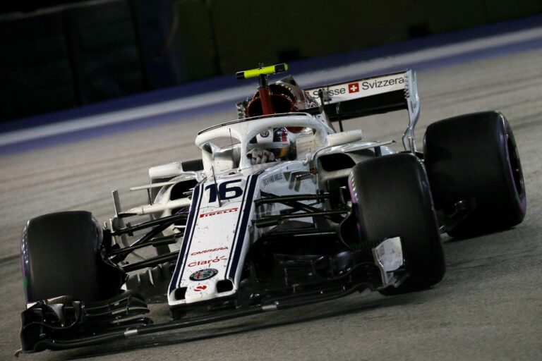 Leclerc, Sauber, Szingapúr