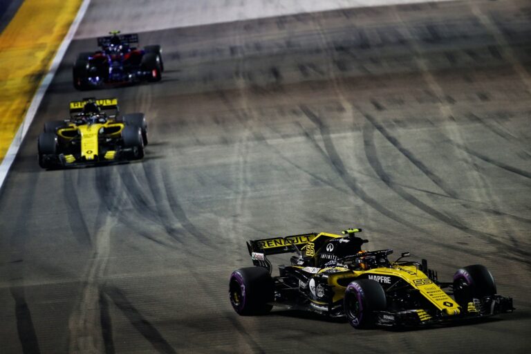 Sainz, Hülkenberg, Renault, Szingapúr