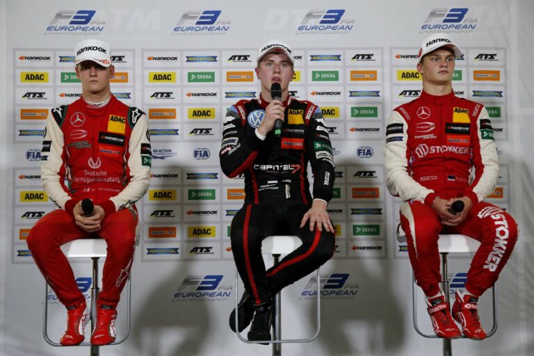 Jüri Vips, Mick Schumacher, Ralf Aron