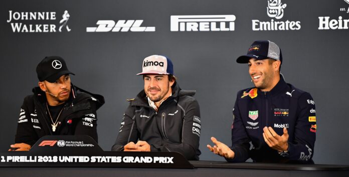 Lewis Hamilton, Fernando Alonso, Daniel Ricciardo, racingline, racinglinehu, racingline.hu