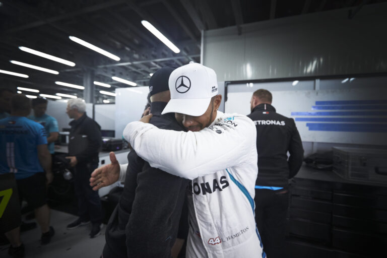 Baku, Mercedes, Bottas, Hamilton, Racingline