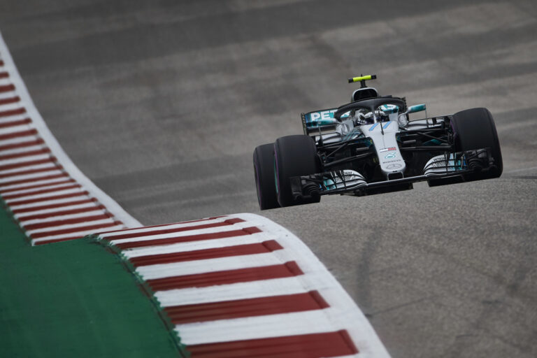 Mercedes, Bottas, Racingline