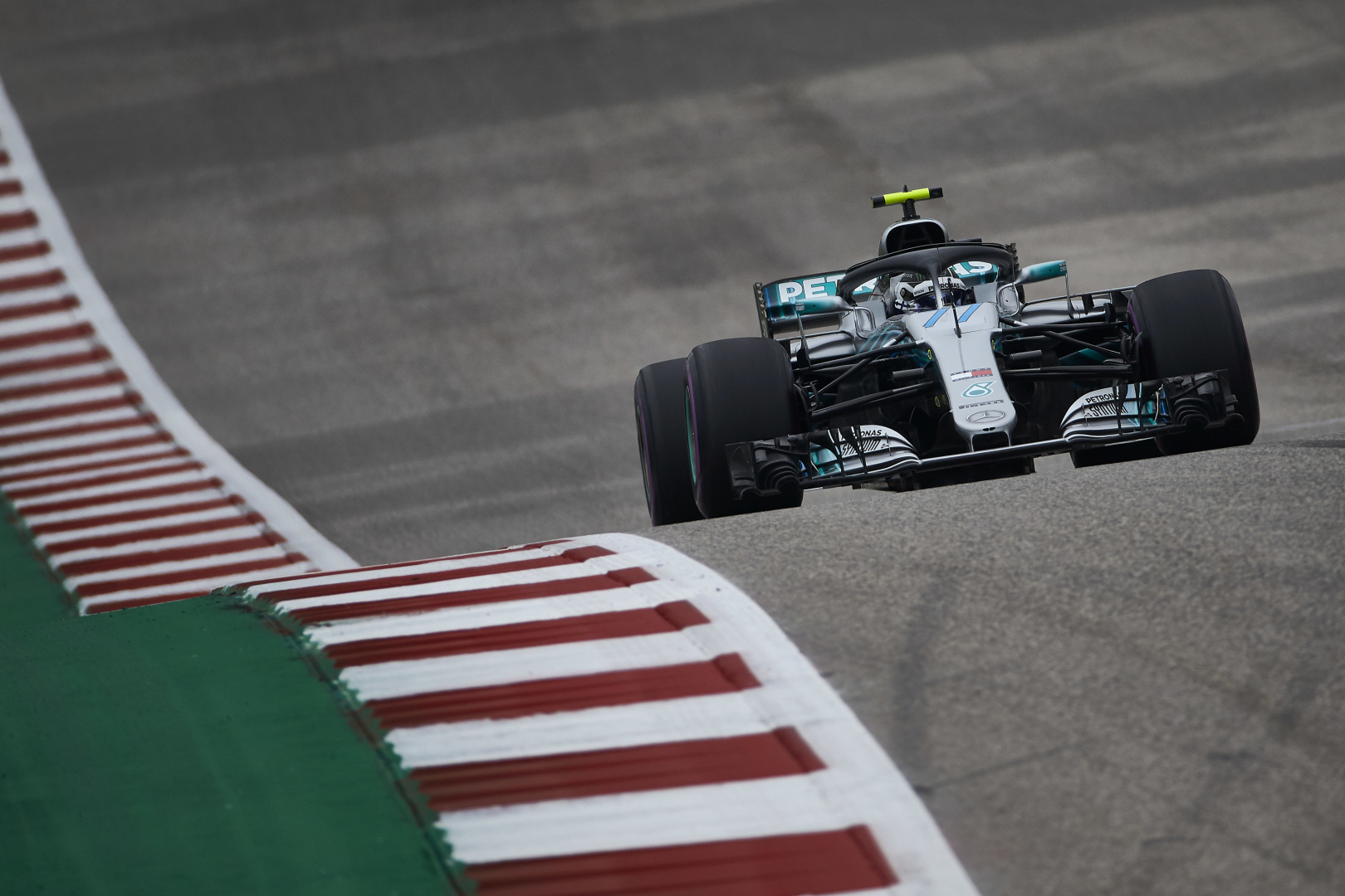 Mercedes, Bottas, Racingline