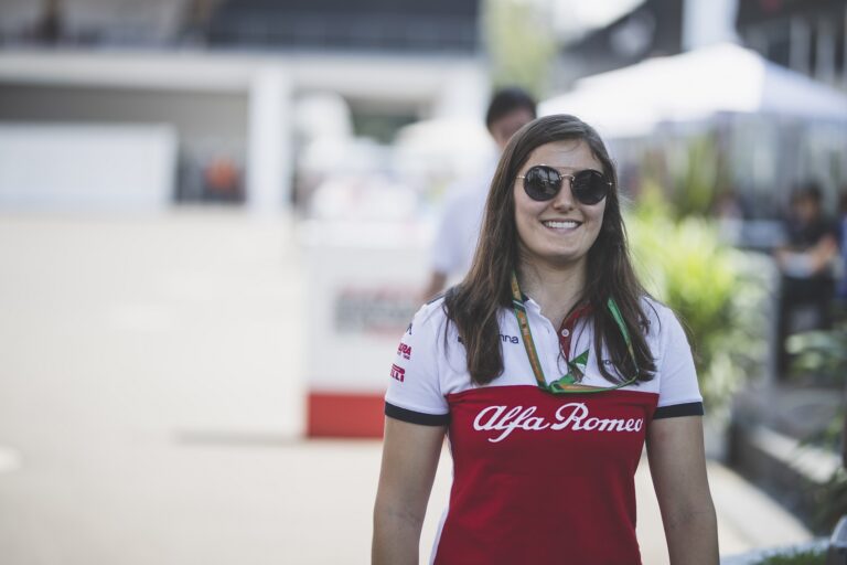 Tatiana Calderon, racingline, racinglinehu, racingline.hu