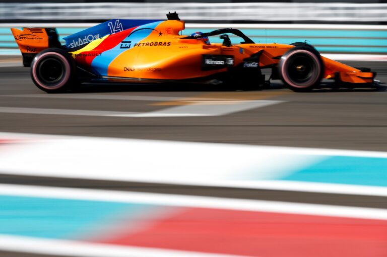 Alonso, McLaren, Abu Dhabi