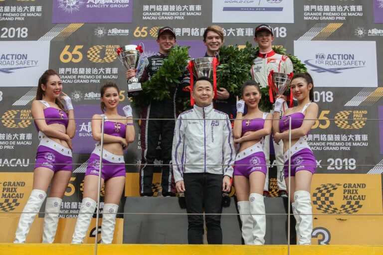 Dan Ticktum Macau racingline, racinglinehu, racingline,hu